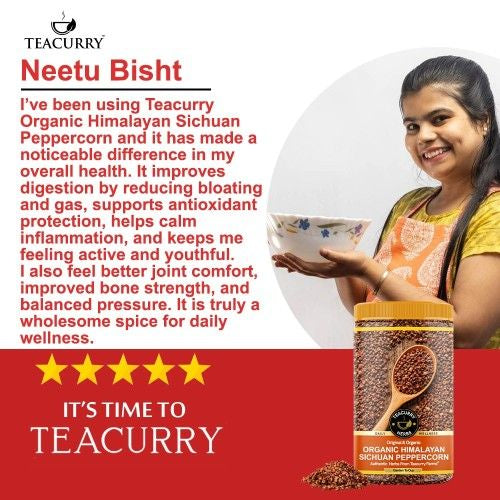 Organic Himalayan Sichuan Peppercorn Testimonial 