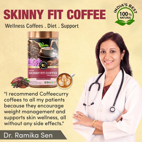 Recommended by doctors for Coffeecurry Skinny Fit COffee