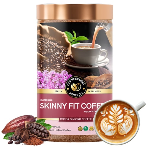 Coffeecurry Skinny Fit COffee