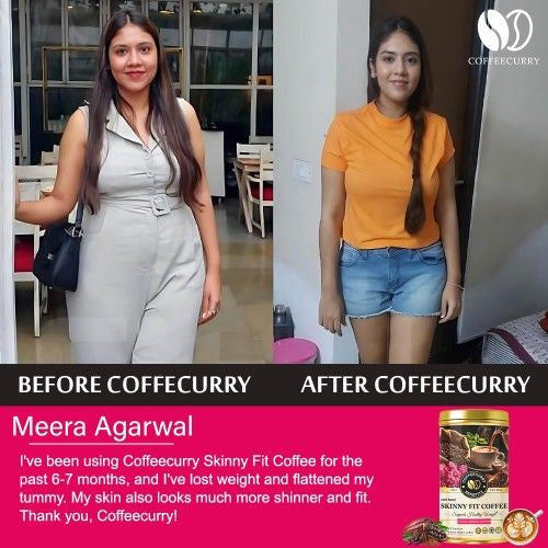 Coffeecurry Skinny Fit Coffee Before and After 