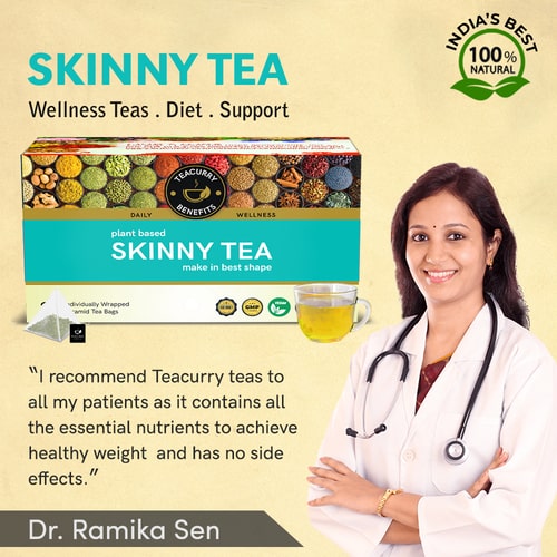 Teacurry Skinny Tea - recommended by doctors 