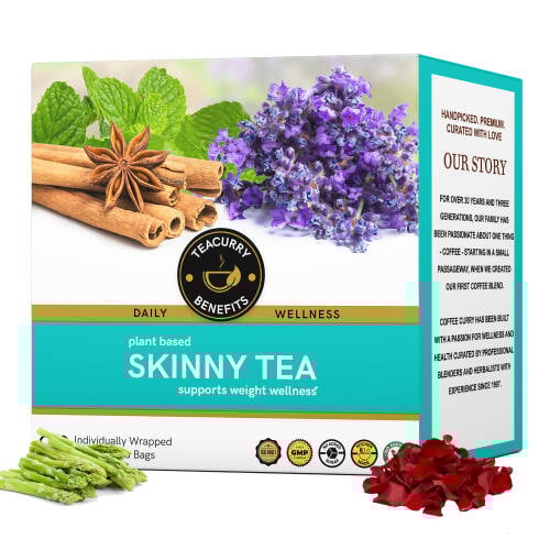 Teacurry Skinny Tea 3D Box