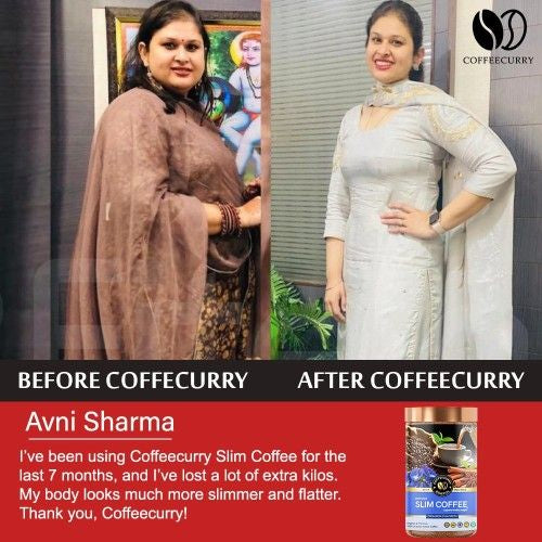 Coffeecurry Slim Coffee Before and After