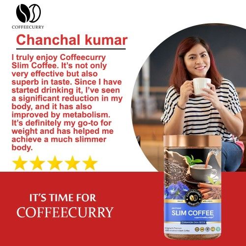 Coffeecurry Slim Coffee Testimonial Image