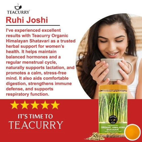 Organic Himalayan Shatavari Roots Testimonial 