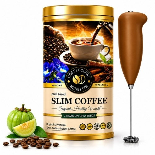 Coffeecurry Slimming Coffee with Frother 