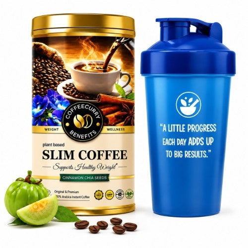 Coffeecurry Slimming Coffee with Shaker 