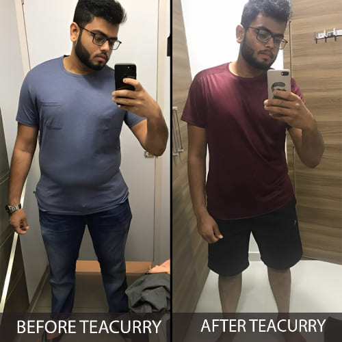 Teacurry Slimming Tea Before and After