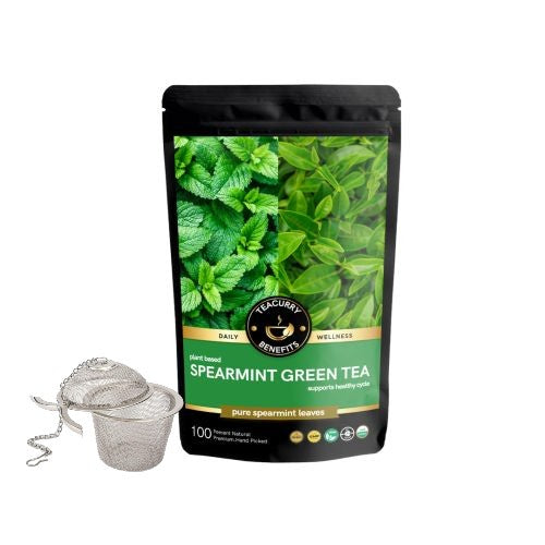 Spearmint Green Tea lose pack with infuse