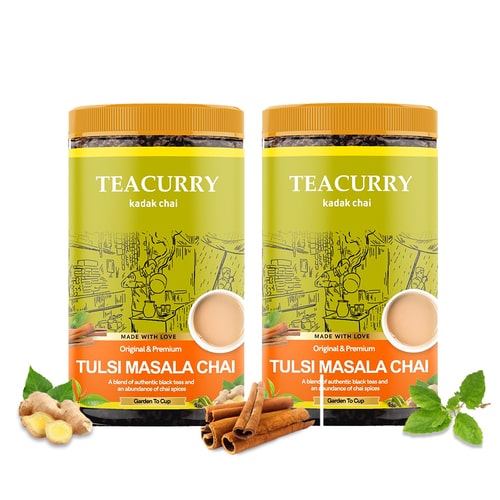 Teacurry Tulsi Masala Chai - 200 grams pack 