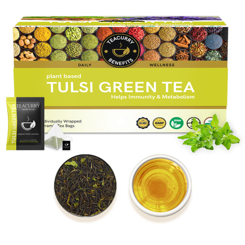 Teacurry Tulsi Green Tea Main Image