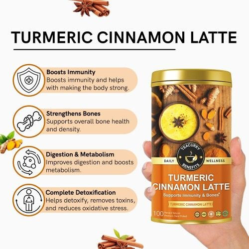 Teacurry Turmeric Cinnamon Latte Benefits