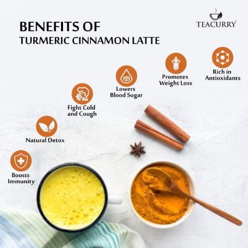 Teacurry Turmeric Cinnamon Latte Benefits