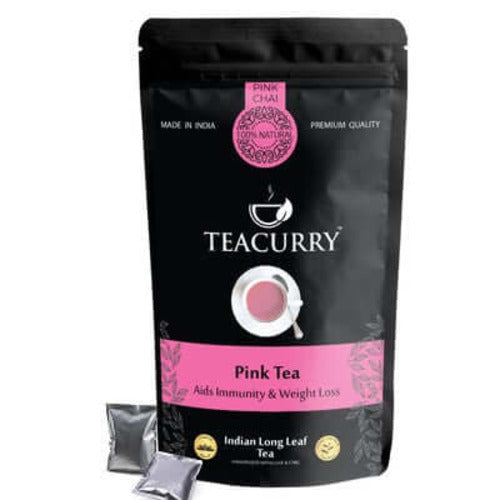 Teacurry Pink Tea Pouch