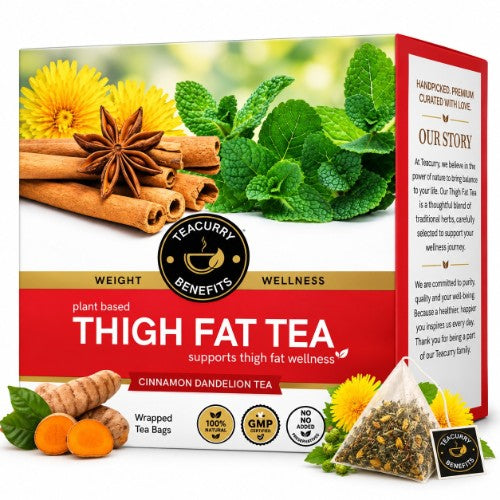 Teacurry Thigh Fat Burn Tea Tea Box 