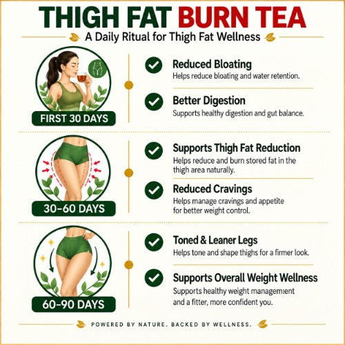 Teacurry Thigh Fat Burn Tea - How Its Work