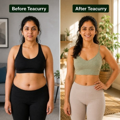 Kanika Jha Honest Review of Teacurry Tummy Fat Tea 