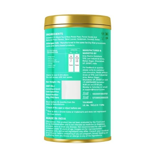 Teacurry Paan Chai Back Image 