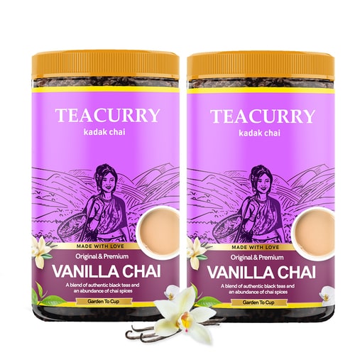 Teacurry Vanilla Tea - 200 grams 