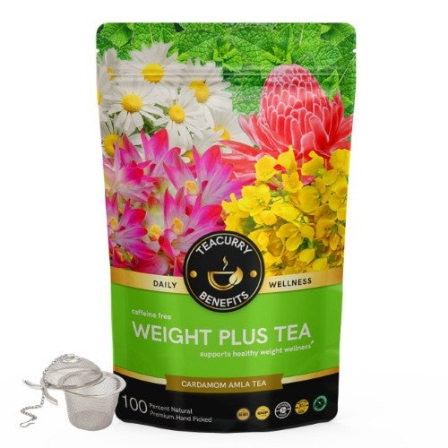 Teacurry Weight Plus Tea Pouch with Infuser
