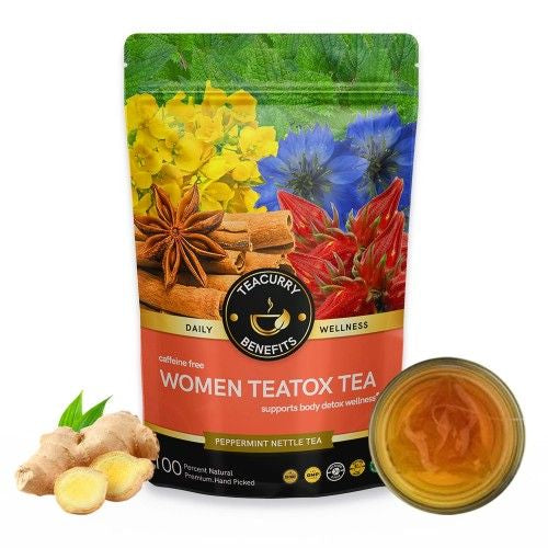 Teacurry Women Teatox Tea Pouch
