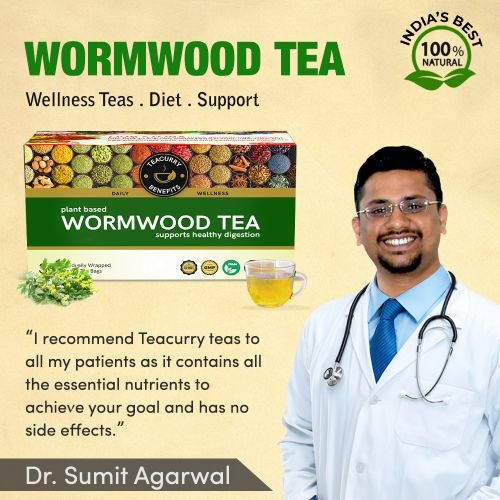Teacurry Wormwood tea  - recommedned by doctors 