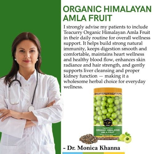 Teacurry Organic Himalayan Amla Fruit Doctor Recommends