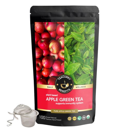Teacurrry Apple Green Tea with infuser 