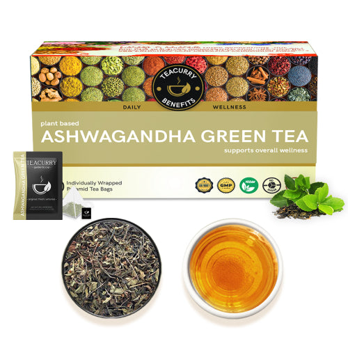 Teacurry Ashwagandha Green Tea Main Image