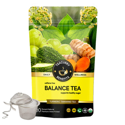 Teacurry Balance tea Pouch with Infuser