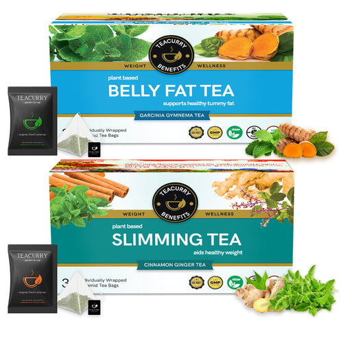 Teacurry Belly Fat Tea and Slimming Tea Combo