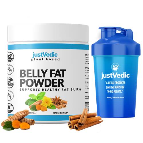 Justvedic Belly Drink Mix - with shaker 