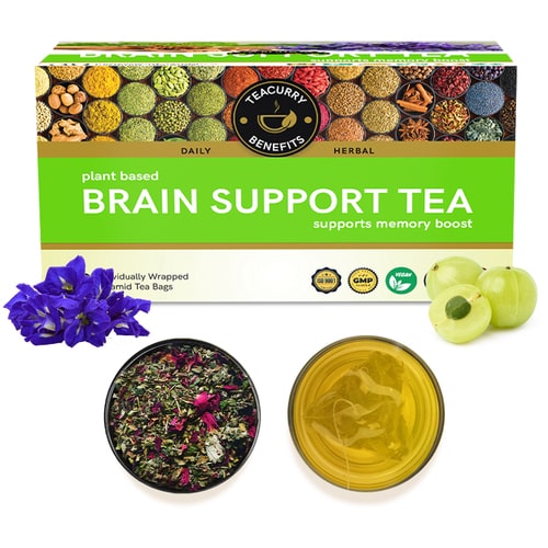 Buy Brain Support tea for Improving Memory and Concentration Level