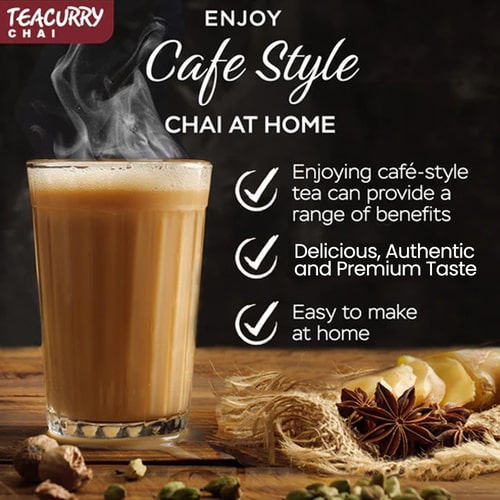 Teacurry Organic Jaggery Tea - cafe like taste 
