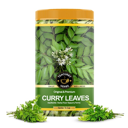 Curry Leaves (Gluten Free), Naturally Air Dried Herbs -  Help In  Bone Health, Osteoporosis, Promoting Radiant Hair & Skin