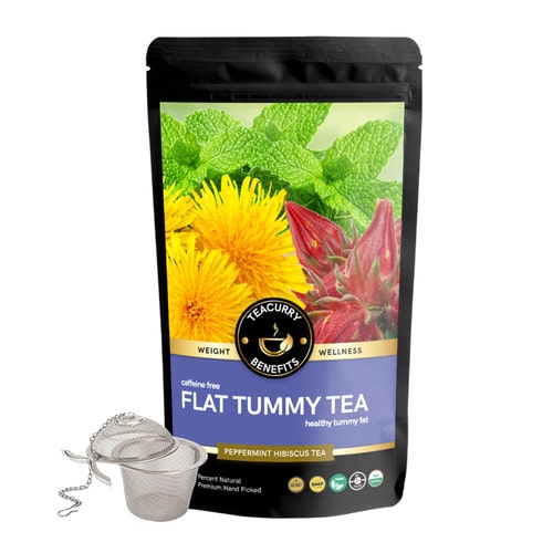 Teacurry Flat Tummy Tea - infuser 