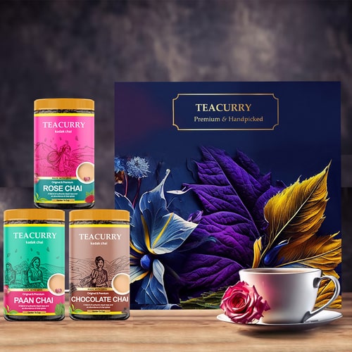 Paan Rose Chocolate Flavored Tea Gift Box - An Exquisite Blend of Tradition and Innovation