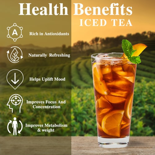 Teacurry Peach Instant Iced Tea  - health benefits