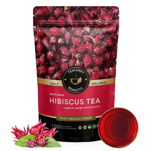 Teacurry Hibiscus tea pouch