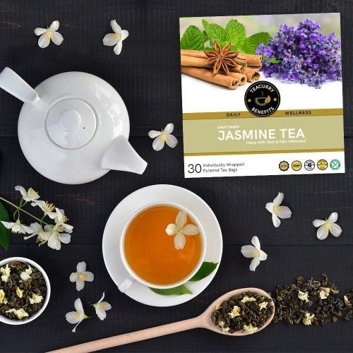 Teacurry Jasmine Tea Top View