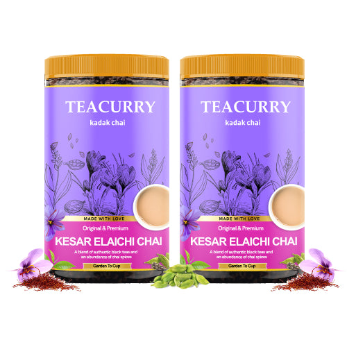 Teacurry Kesar Elaichi Chai Combo Image
