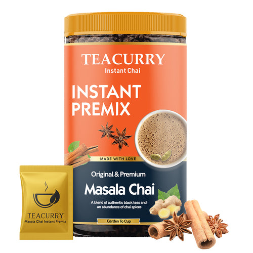 Masala Instant Tea Premix - Premium Masala Premix Tea ready in 10 Sec | With Real Spices