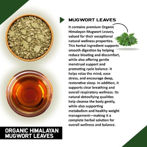 Organic Himalayan Mugwort Leaves Ingredients 