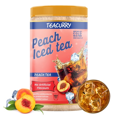 Teacurry Peach Instant Iced Tea 