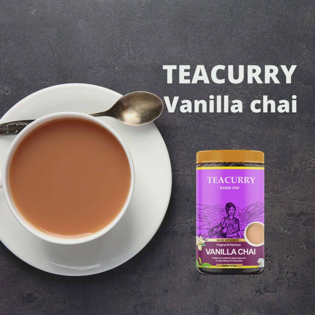 TEACURRY Vanilla Chai Video