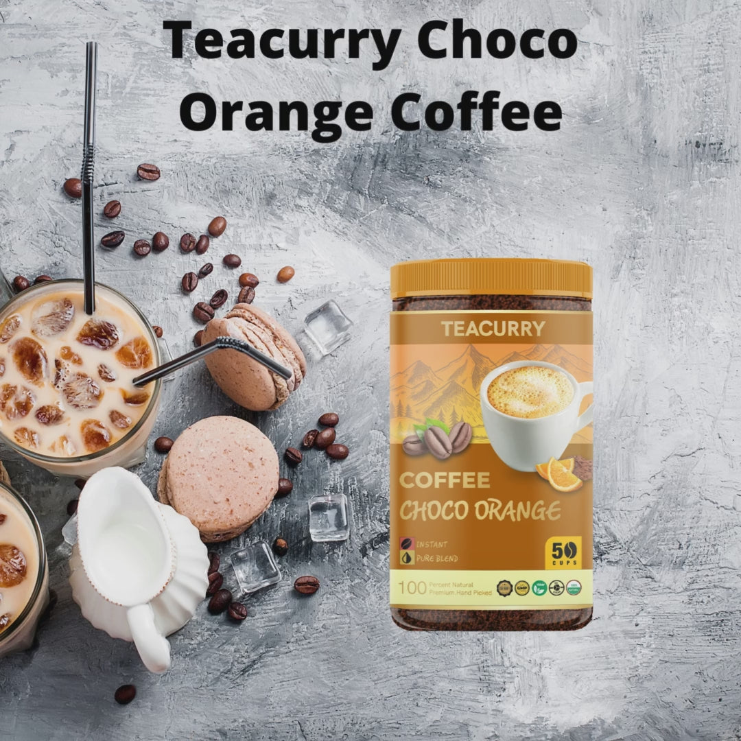 TEACURRY Choco Orange Coffee Video
