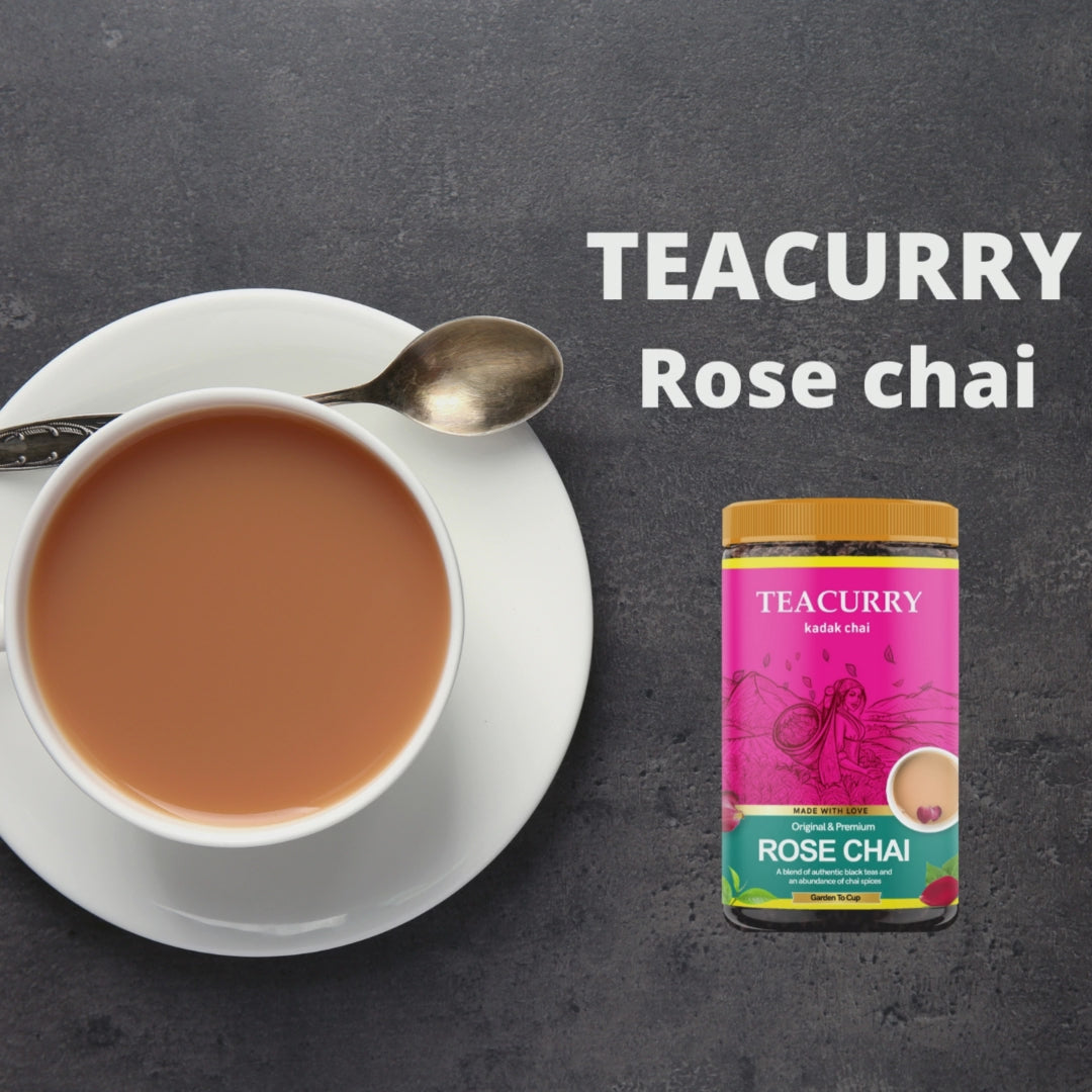 TEACURRY Rose Chai Video