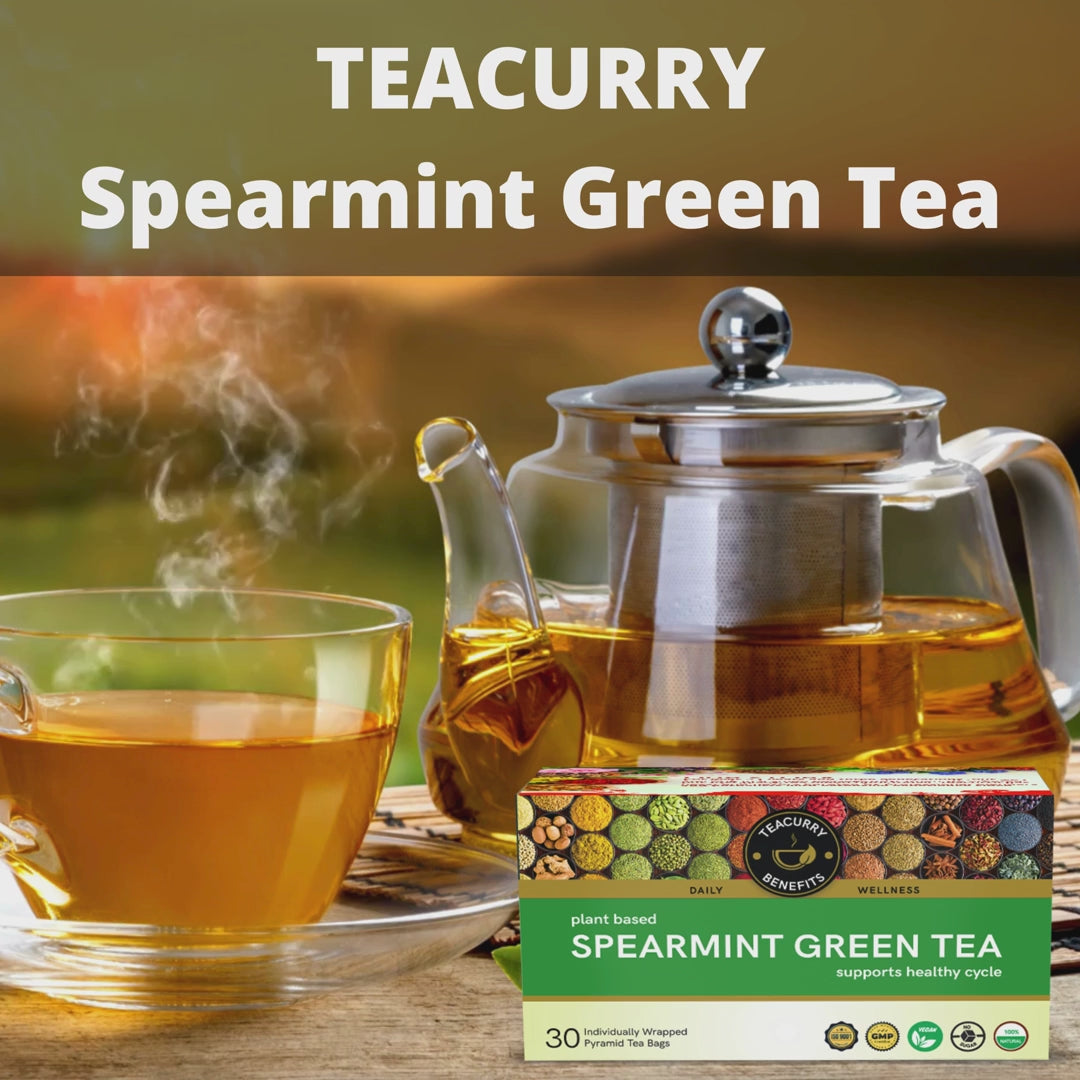 TEACURRY Spearmint Green Tea Video