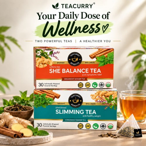 Teacurry PCOS PCOD Tea and Slimming Tea Video