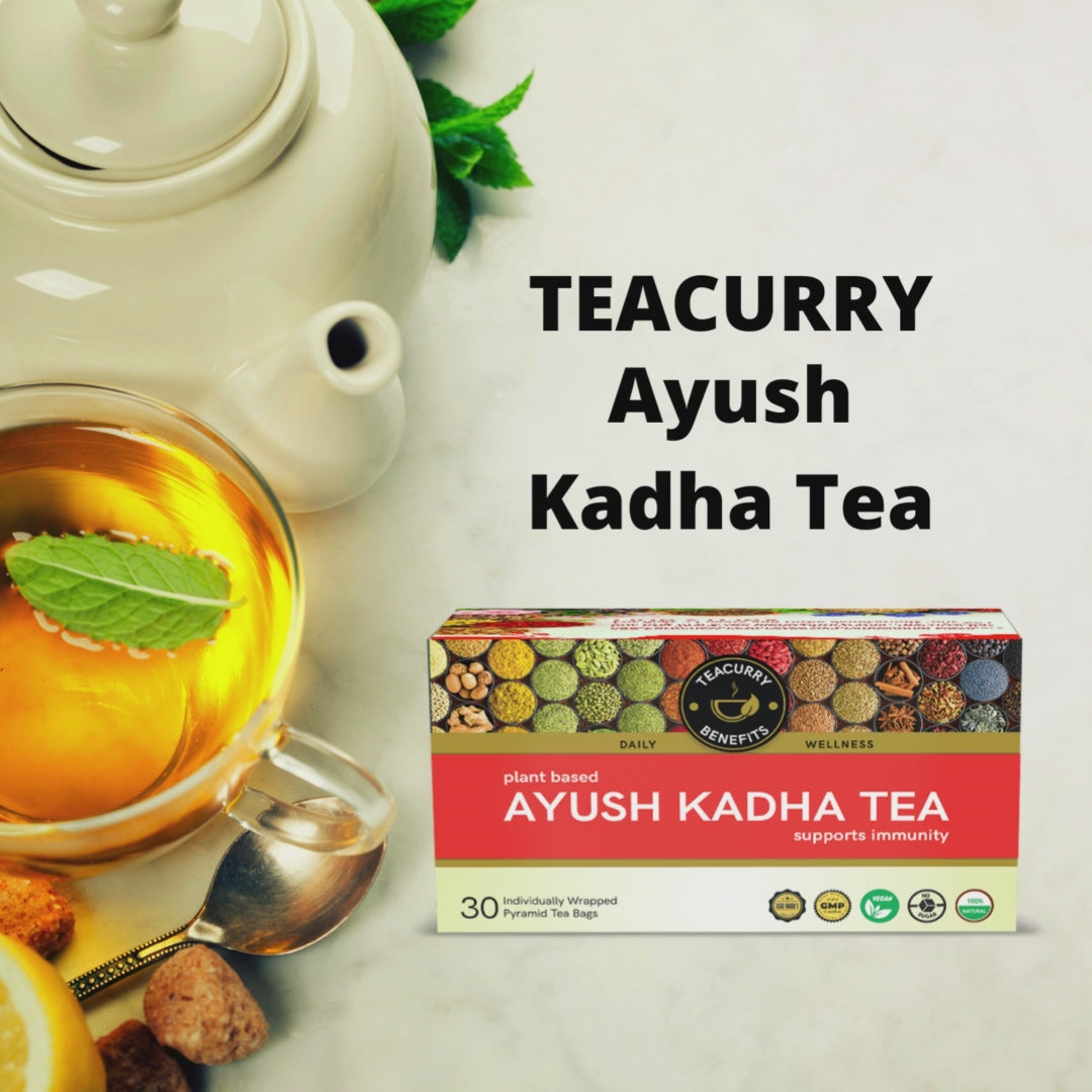 Teacurry Ayush Kadha Tea Video